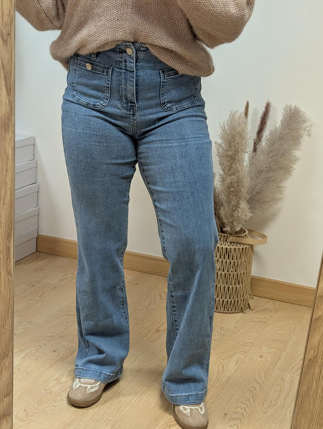 Ref P10 Jeans Lucas coupe wide leg 