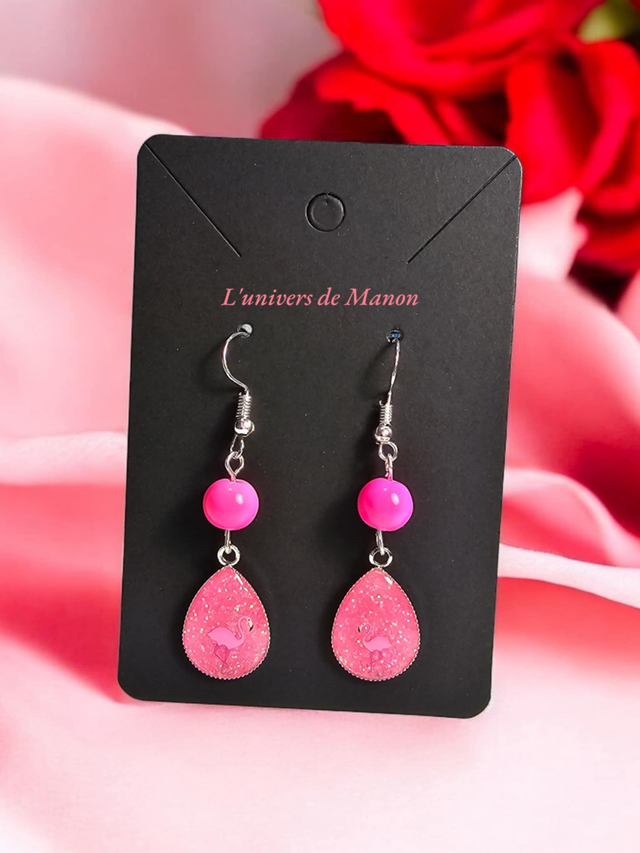 Boucle d&#039;oreille goutte Sarah  