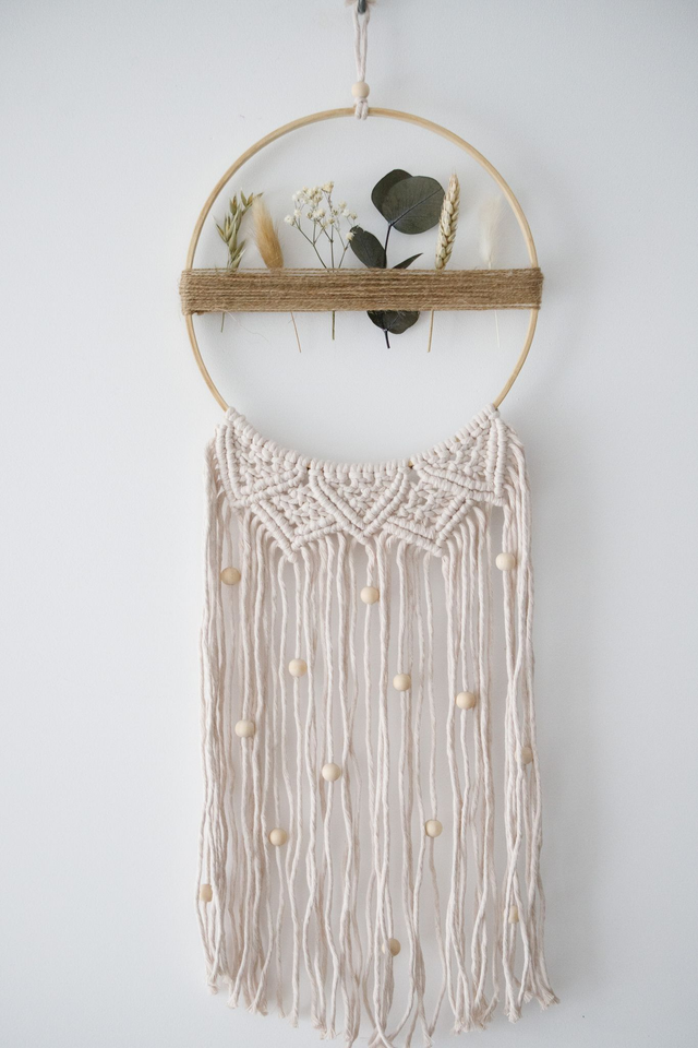 ALMA ~ Macramé mural