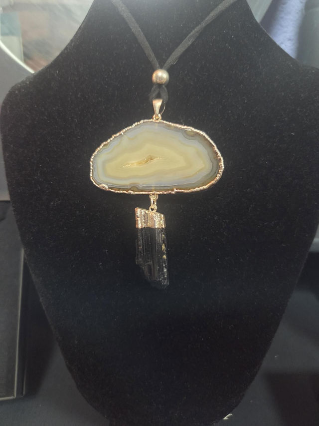 Collar Piedra y Agata