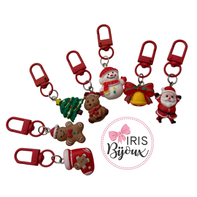 Mini portachiavi Natale 