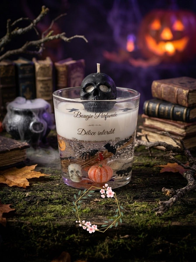 Bougie Capsule Halloween parfumée 