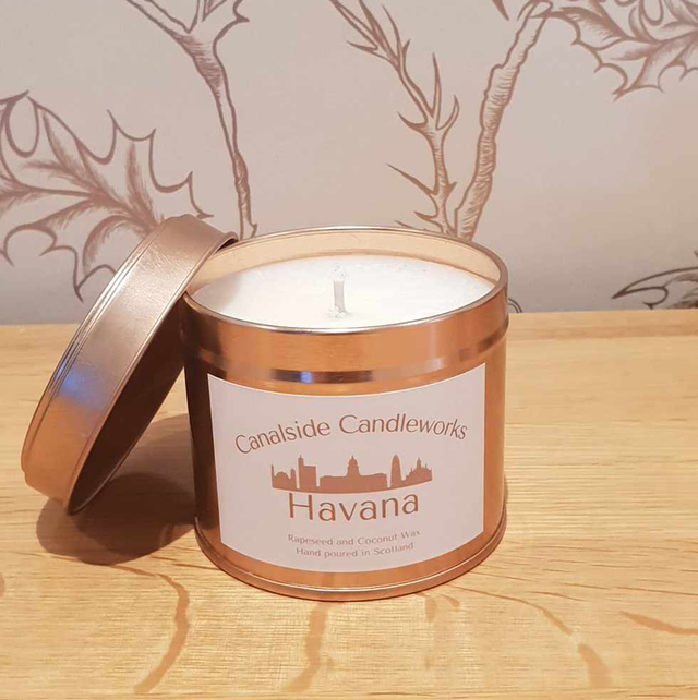 Havana Tin Candle