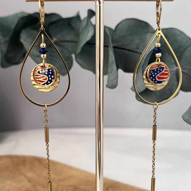 Boucles d’oreilles acier inoxydable