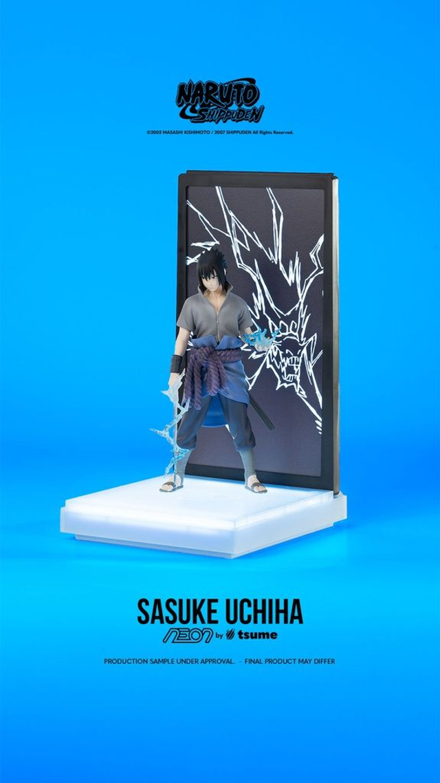 (Preordine) Sasuke Uchiha - NARUTO SHIPPUDEN - Statua Neon 1/6 - Tsume Art