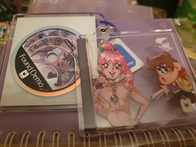 Found Demo Game CD Keychain