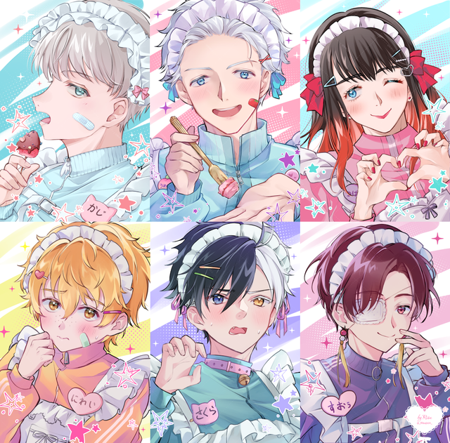 Wind Breaker Maid Photocards