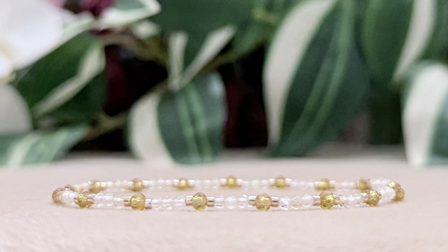Bracelet | Citrine - Délicat