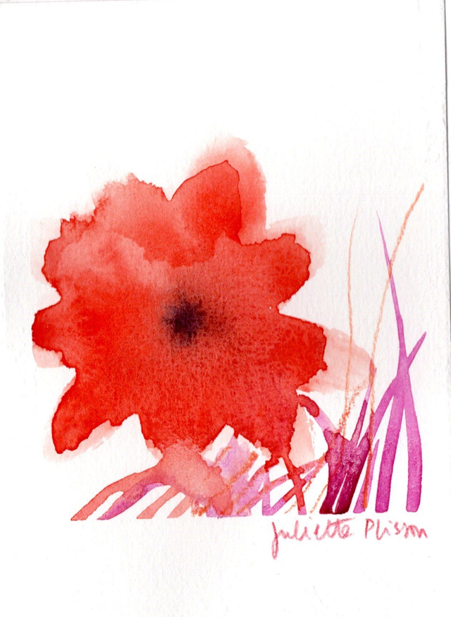 Aquarelle Fleurs