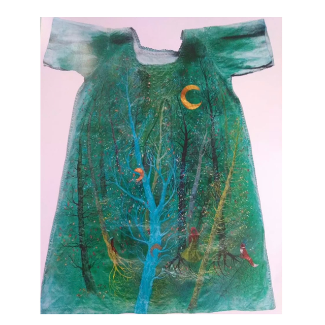 Elle porte en elle une histoire  affiche A3