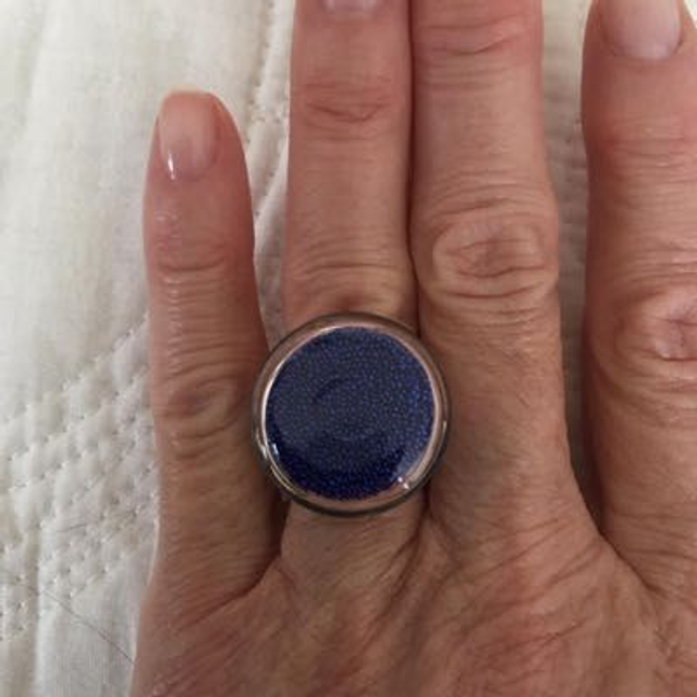 Bague Petite Bulle De Verre 