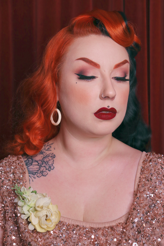 Broche fleurs • chic beige