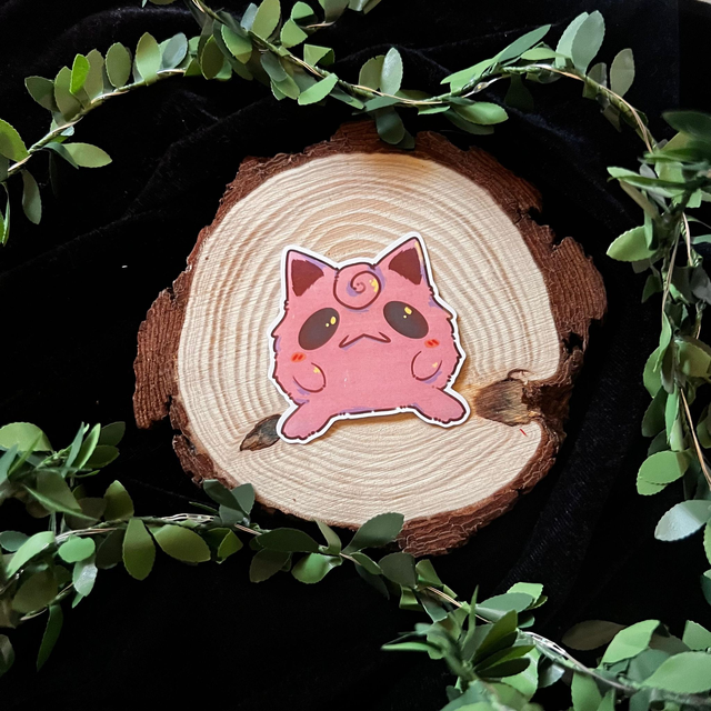 Sticker Pokemon // Jigglypuff