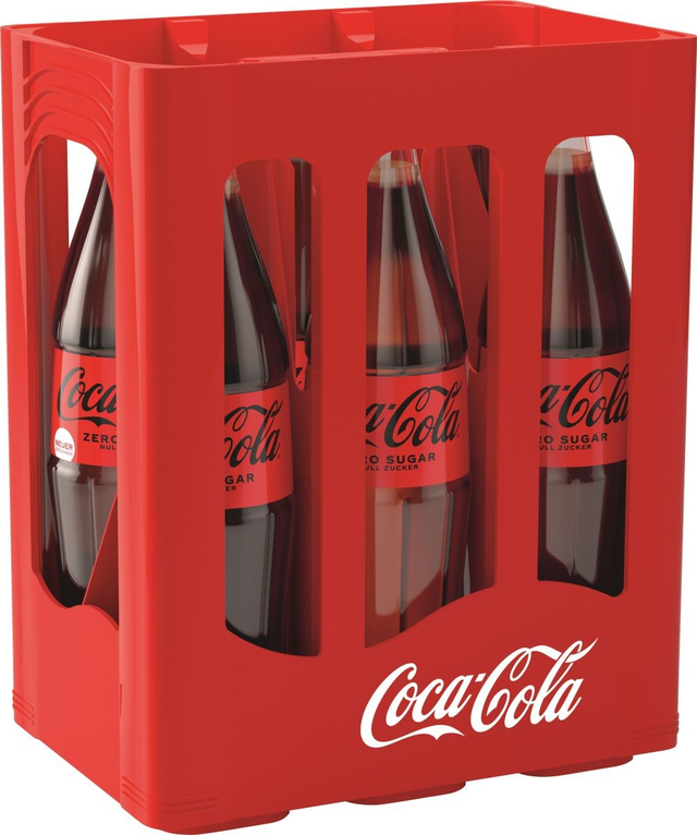 MW Glasflasche Coca Cola Zero Sugar 1,0l (6 x 1 L)