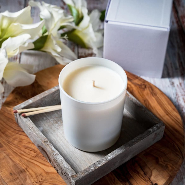Signature White High Gloss Candle 220g