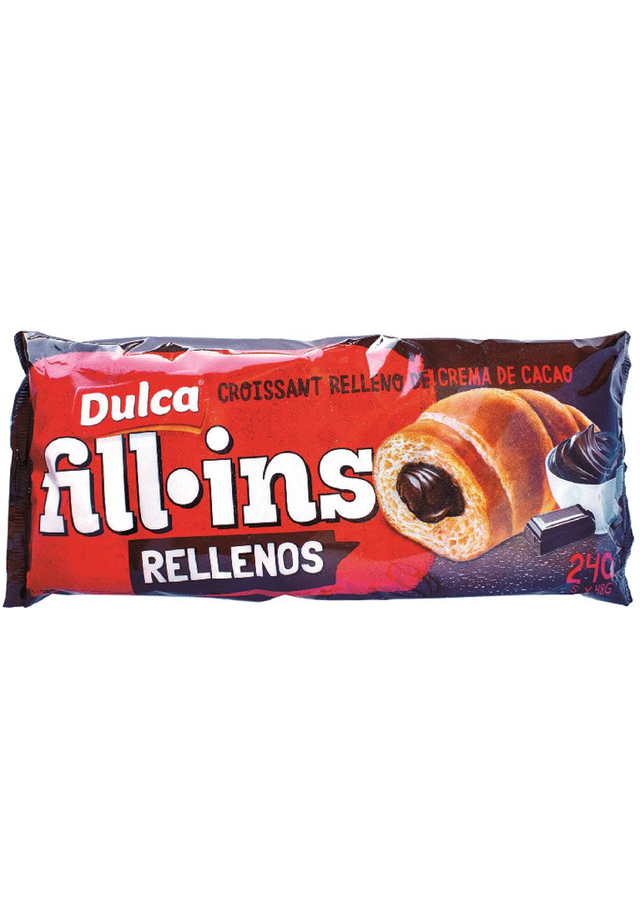 Dulca Croissant Chocolate Fill-Ins - 5x48g