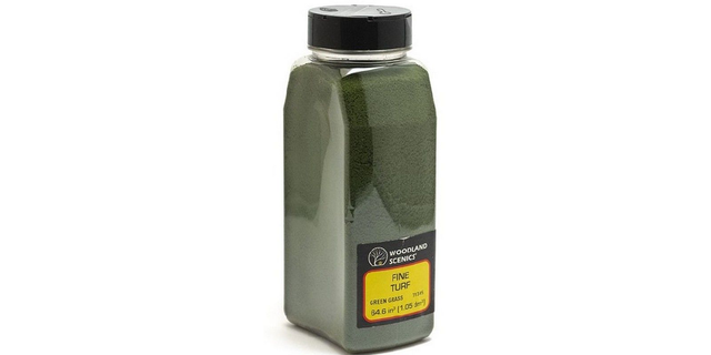 flocage herbe verte woodland scenics T1345