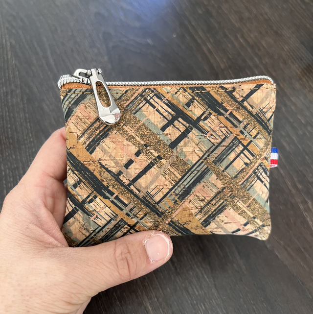 Porte monnaie tressage urbain 