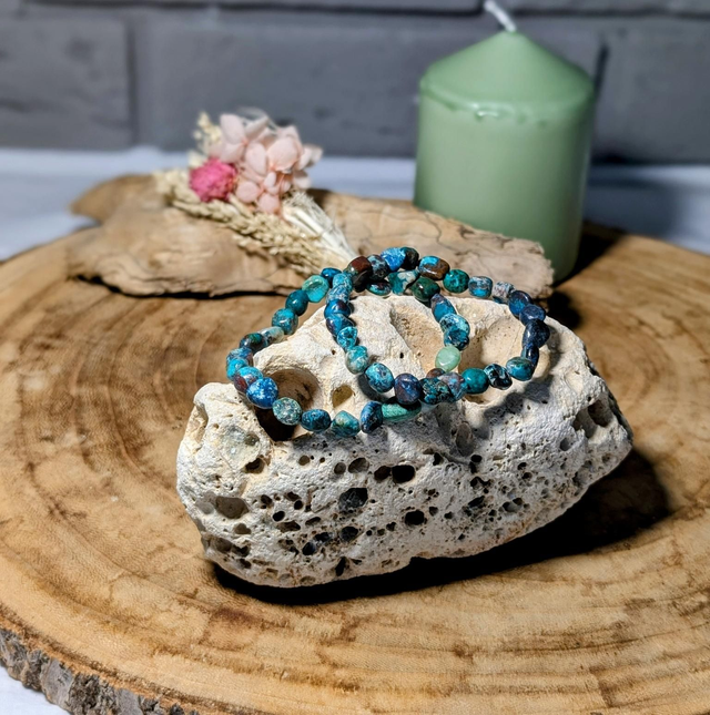 Chrysocolle - Pierre d’Apaisement et d’Expression