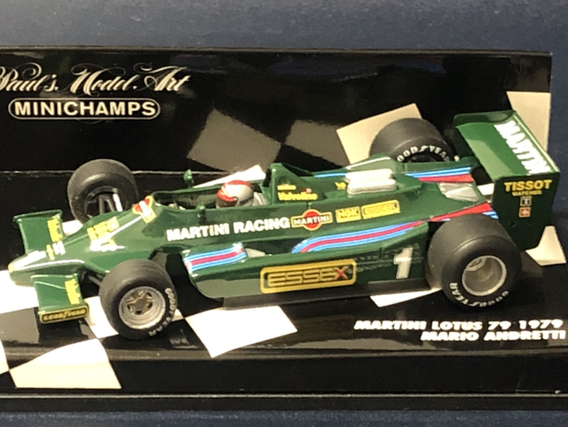 Lotus 79 "Martini" M. Andretti 1979 Minichamps Formel 1 1:43