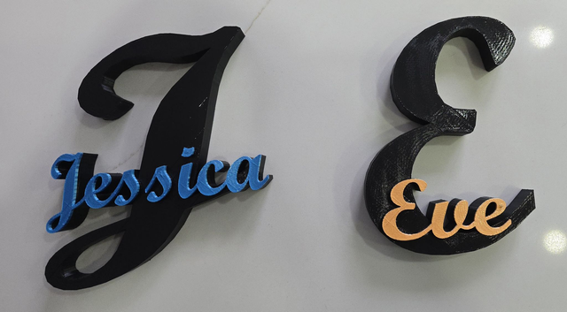 0028. Teacher /Personal Initial Name Plaque