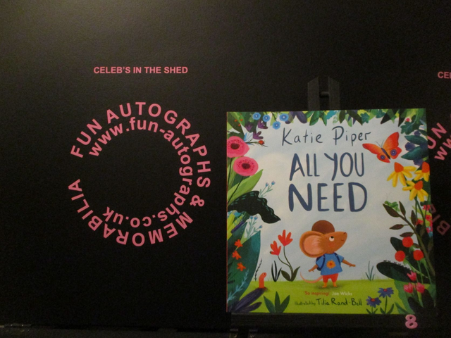 Katie Piper 'All You Need' Authentic Autographed Paperback Book (8)