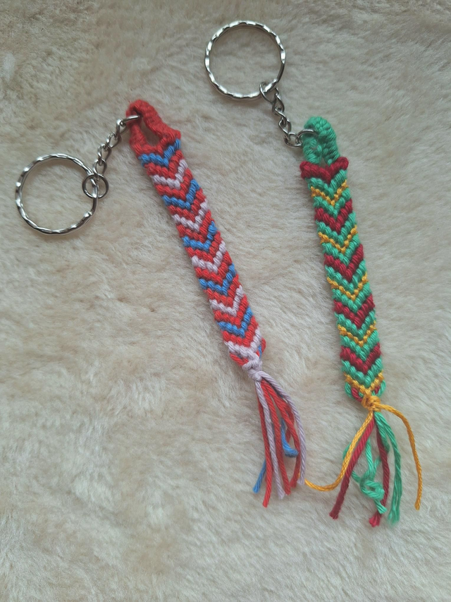 Porte-clé multicolore