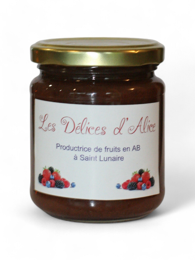 Confiture Fraise Rhubarbe 250g