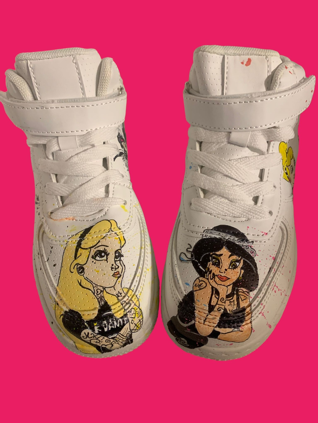 Baskets princesses rockeuses 35