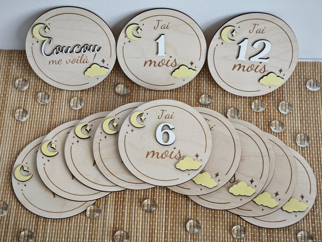Carte étapes bébé