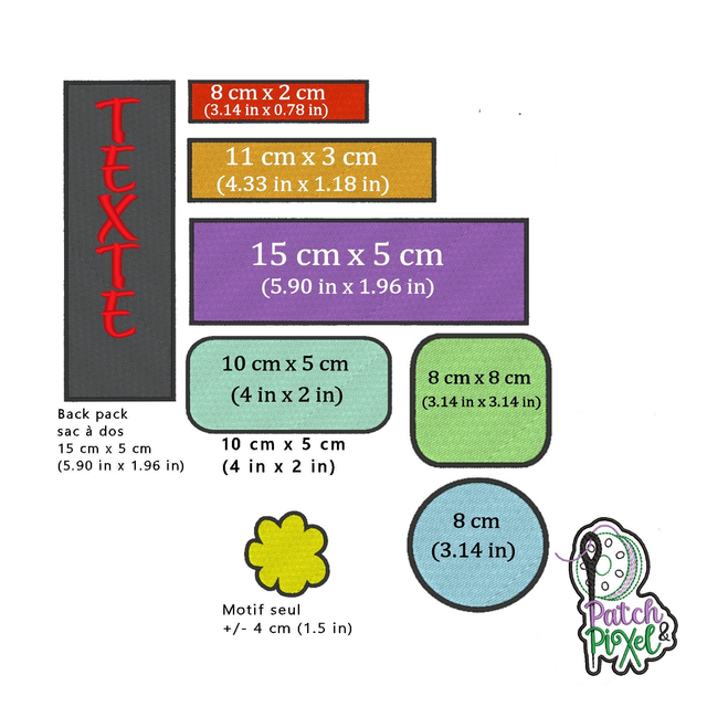 Patch nominatif thème Anneau unique