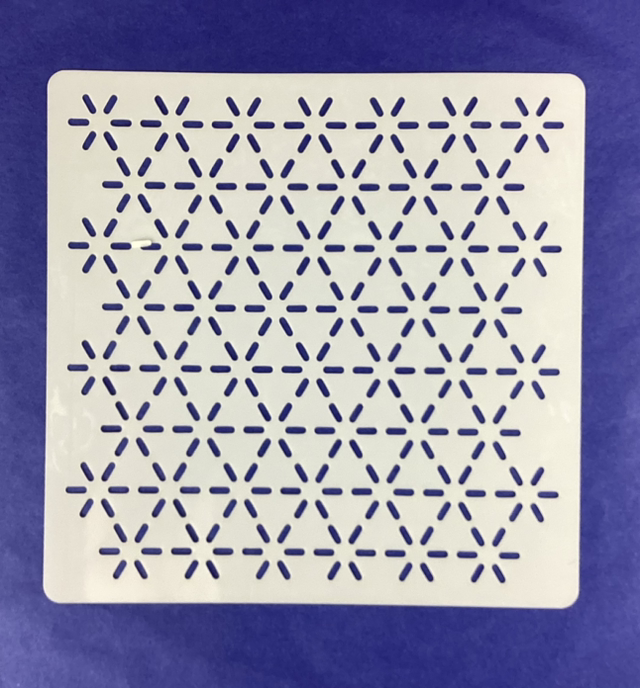 Pochoir Komenohanazashi