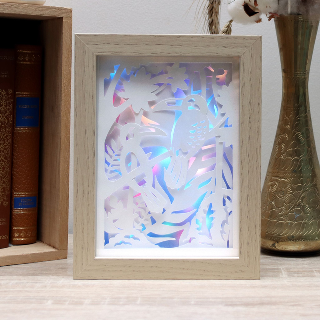 Veilleuse des toucans blancs