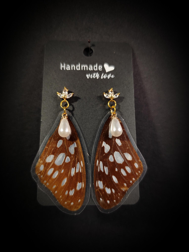 Boucles d&#039;oreilles ailes de papillon