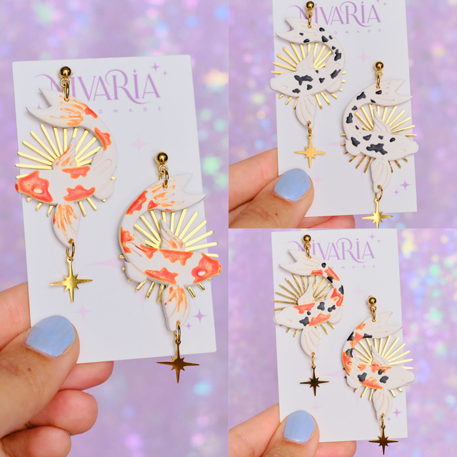 pendientes koi celestiales 