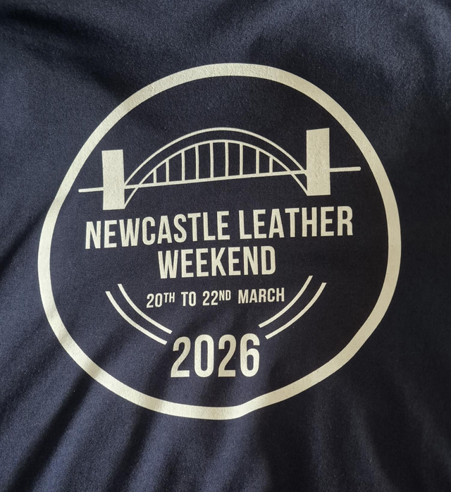 Newcastle Leather weekend tshirt 