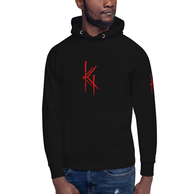 Kristoffer Gildenlöw - unisex hoodie &#039;KG Logo&#039; design black