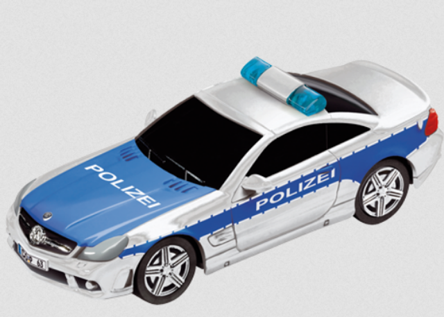 Pull Speed speelgoed auto - AMG Mercedes SL63 Polizei