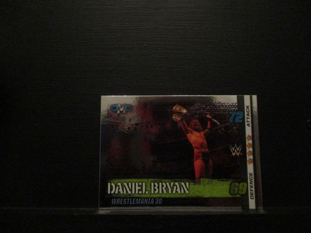 Daniel Bryan - OMG Slam Attax 10th Edition Original Trading Card #55