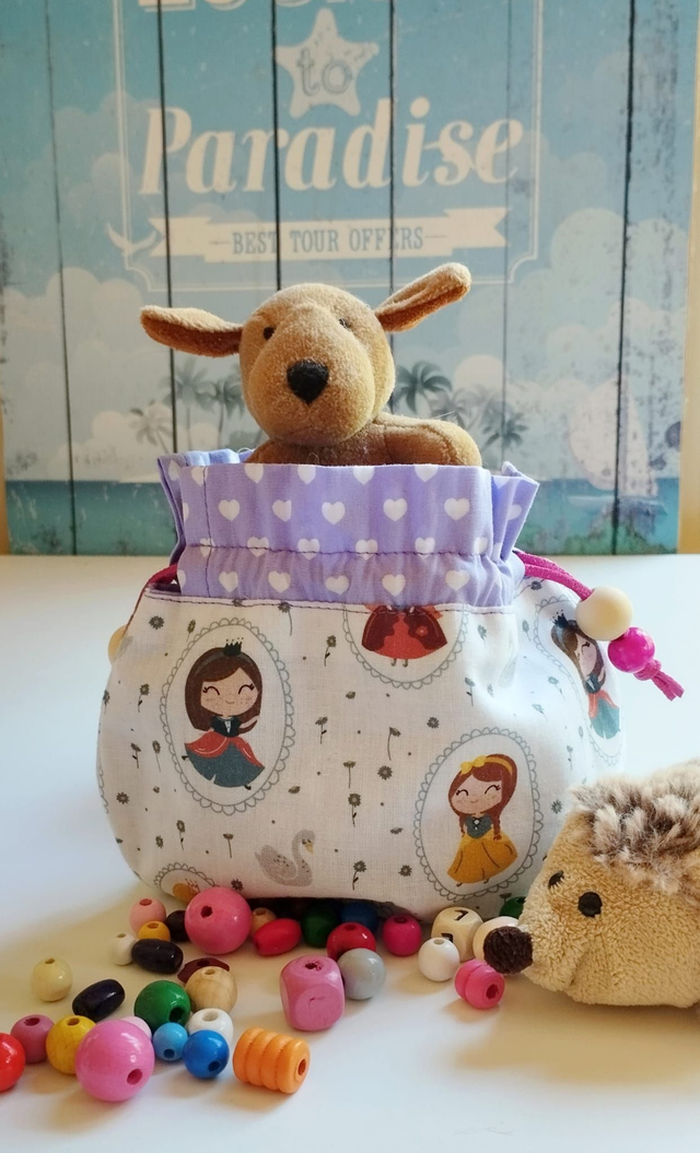 Pochon Rond - Princesses