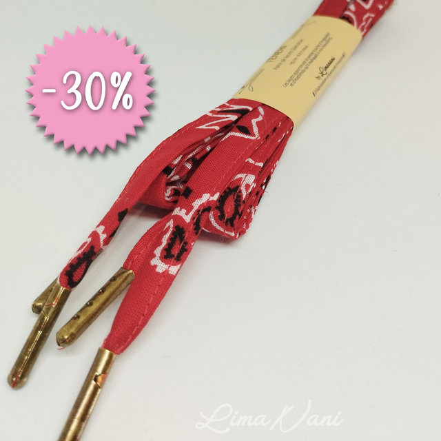 TĒNEHI Les lacets en tissu