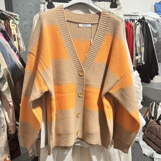 Strickjacke „Stripes“ AA ca.63 L ca.70