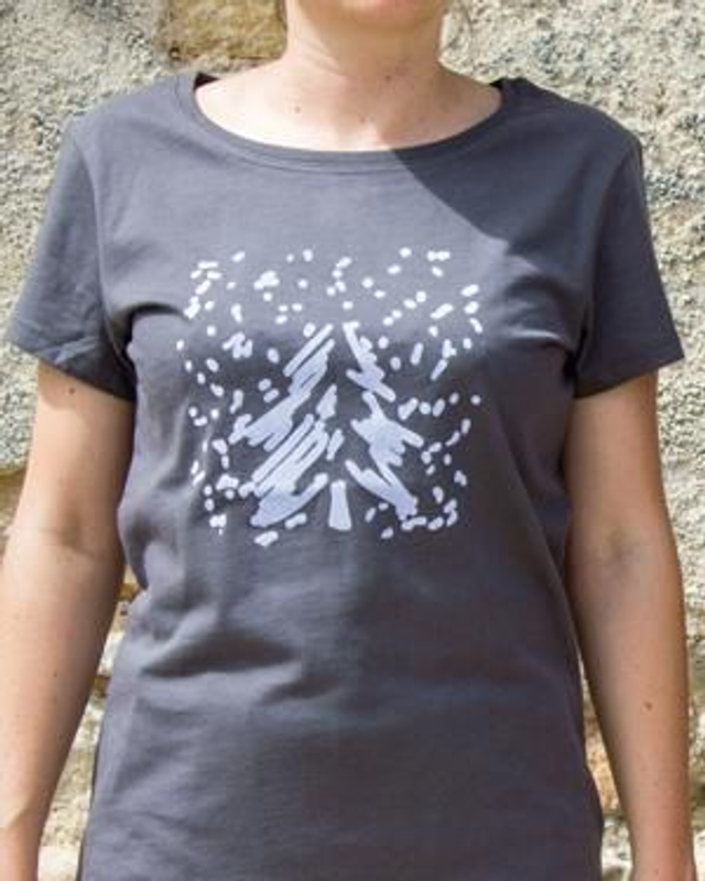 Tee-shirt - Hugo Pernet - version lila