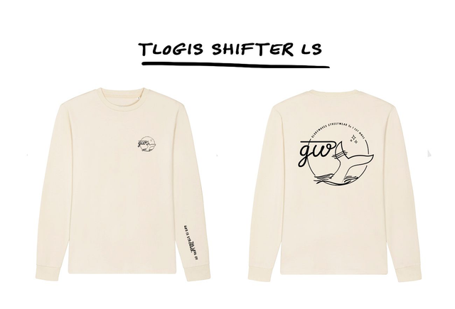 TLOGIS SHIFTER LS UNISEX NATURAL RAW