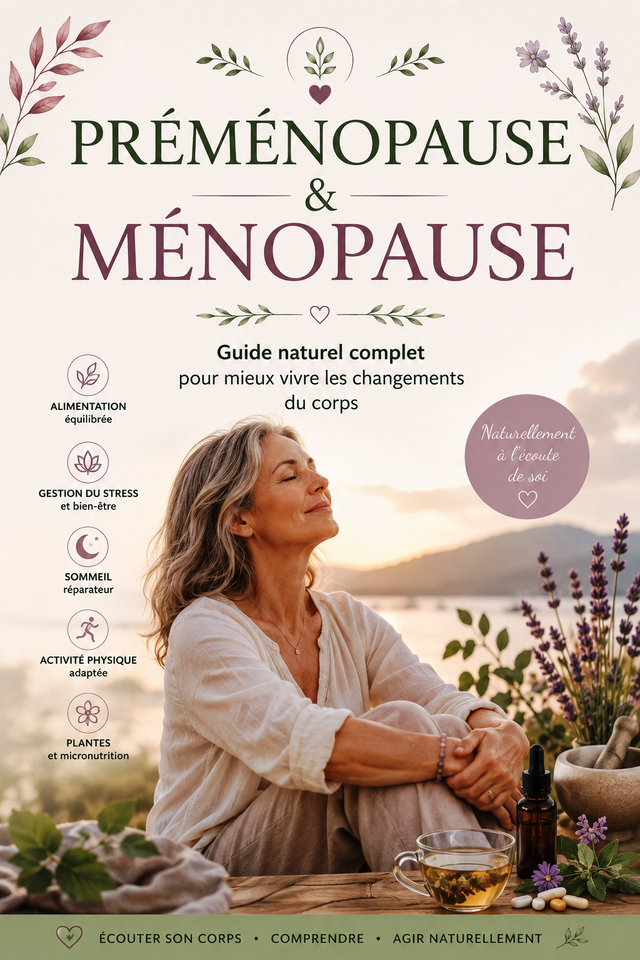 Préménopaue &amp; ménopause - Guide complet - E-book 