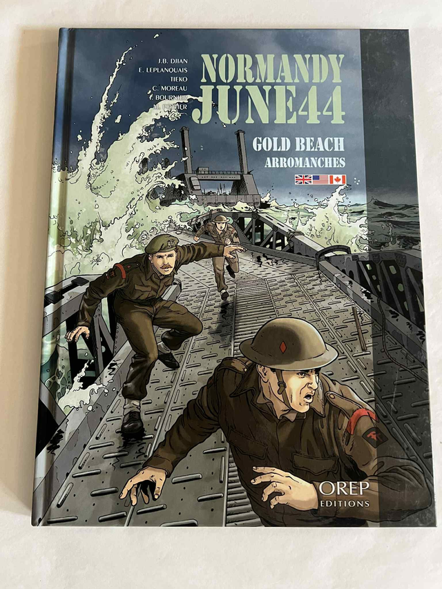 BD Tome 3 : Gold Beach Arromanche GB