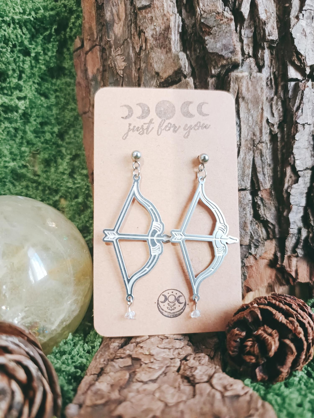 BOUCLES - CUPIDON VIBES (diamant herkimer)