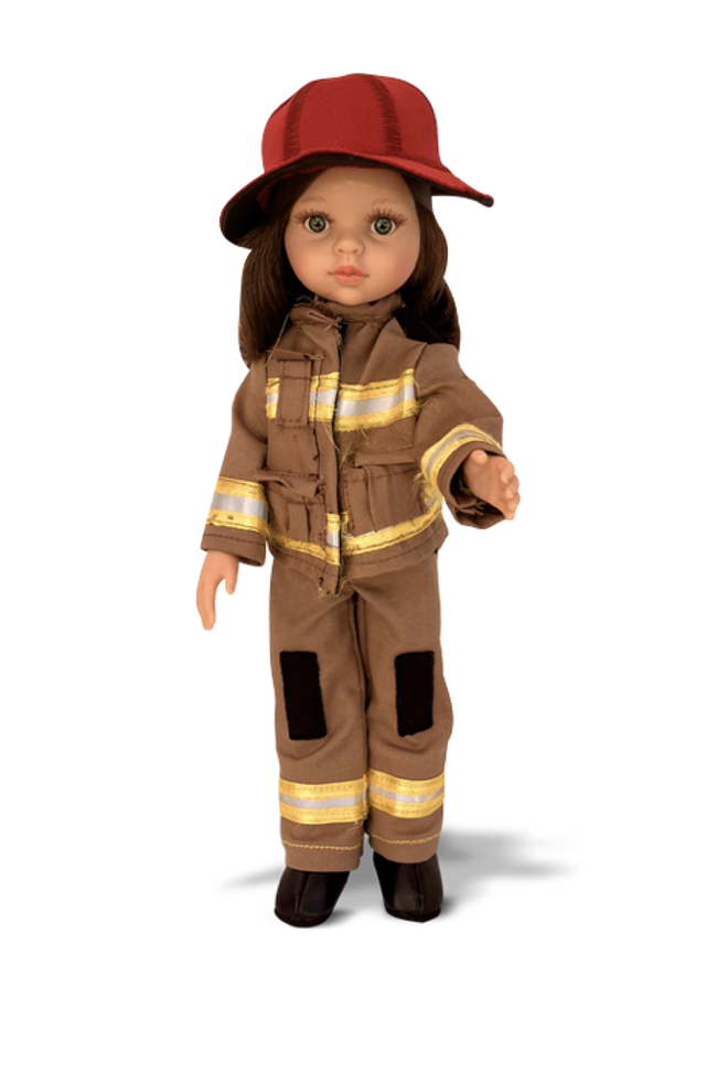 Muñeca Bombera / PROTOTIPO Proyecto Sin Miedo!!