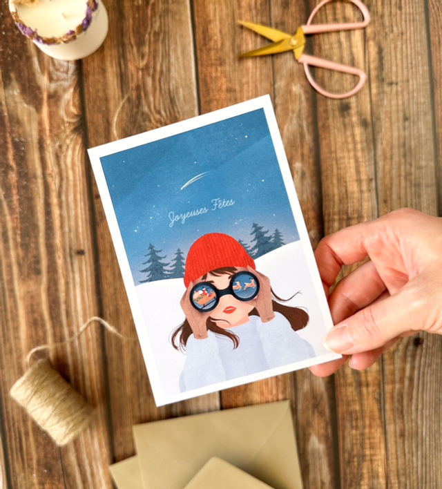 Carte Exploratrice &amp; traineau du Père Noël