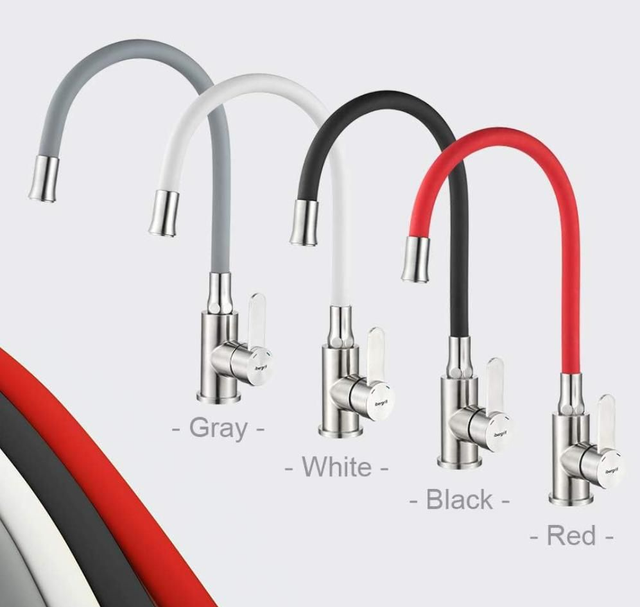 Rubinetto da Cucina con Beccuccio Flessibile 

